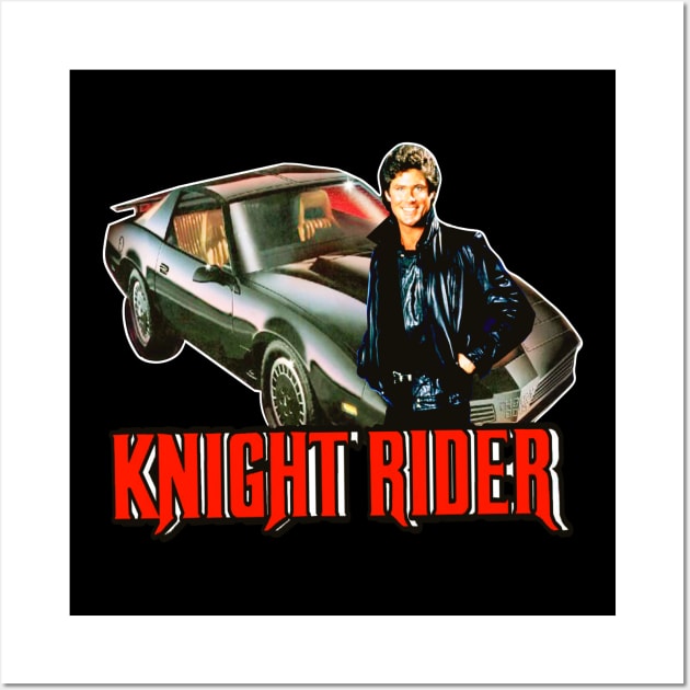 Knight Rider Wall Art by Niko Neon